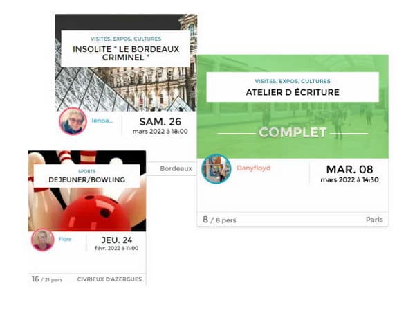 activites seniors sur Quintonic